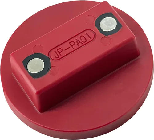 Vista 6 de Potauto Almohadilla magnética universal de nylon PA6 con ranuras, almohadilla para gato con pinchos y soldadura (ancho de ranura 0.39 pulgadas)