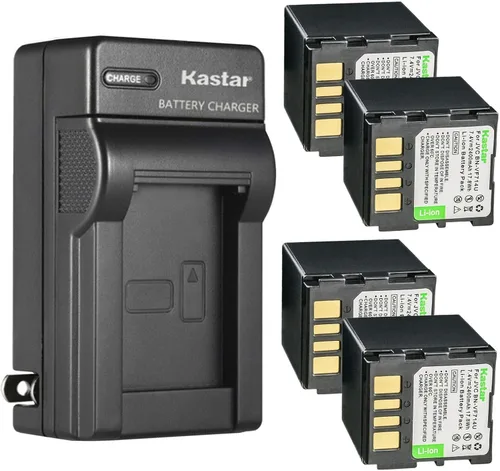 Vista 7 de Kastar Reemplazo del cargador de batería de pared de CA para JVC BN-VF707 BN-VF707U BN-VF707UE BN-VF707US JVC BN-VF714 BN-VF714U BN-VF714UE