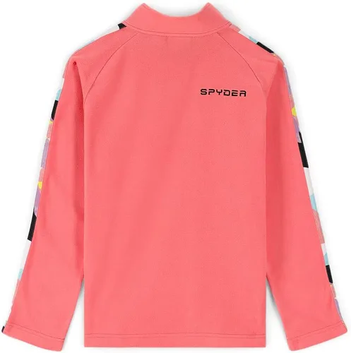 Vista 2 de Spyder Chaqueta de forro polar con media cremallera para jóvenes