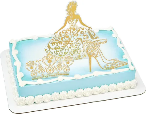 Vista 7 de DecoPac QUINCEANERA - Kit de decoración de tartas, adornos para tartas y cupcakes XL-GOLD para niñas, dulces 15 cumpleaños y fiestas, membrillo años