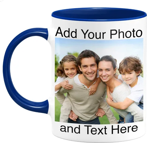 Vista 9 de Taza mágica personalizada, taza de café personalizada con cambio de color, taza de café personalizada de 11 onzas con foto, imagen, taza de café