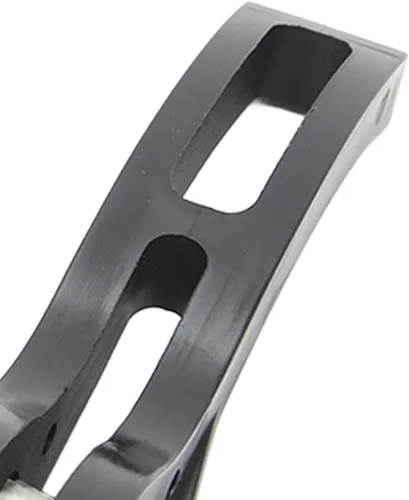Vista 6 de Cubierta de abrazadera de triple pliegue, cubierta plegable estable de abrazadera Tonneau deformación resistente para una instalación simple