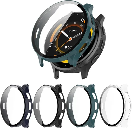 Vista 8 de Paquete de 3 protectores de pantalla compatibles con Garmin Venu 3, carcasa chapada en TPU suave, cubierta completa, compatible con Garmin Venu 3