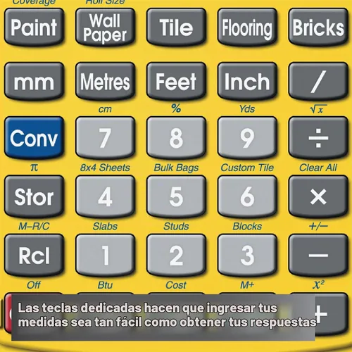 Vista 6 de Calculated Industries 8528 ProjectCalc Plus MX Calculadora métrica DIY