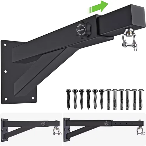 Vista 8 de BeneLabel Colgador de Pared para Saco Pesado, Soporte Resistente para Saco de Boxeo, Soporte para Saco de Boxeo para Gimnasio en Casa