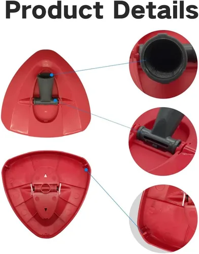 Vista 4 de Accesorios de repuesto compatibles con O-ceda 1 sistema de tanque Spin Mop 1 Mango 1 Base