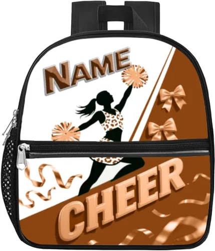 Vista 22 de Mochila transparente personalizada para niñas, mochila escolar de porristas de 12 x 6 x 12 pulgadas para mujeres, niños, adolescentes