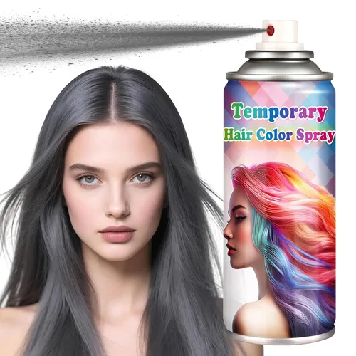 Vista 15 de Tinte en aerosol temporal para el cabello, 4.1 fl oz (rojo)