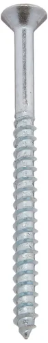 Vista 2 de The Hillman Group 40860 Hillman Tornillos para madera No. 12 X 3 Phillips Flat Head Pack 25, sin tamaño, zinc (paquete de 3)