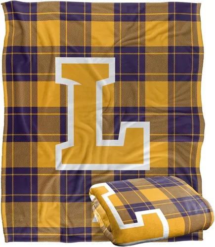 Vista 65 de LOGOVISION St John's University Campus Plaid Spirit Silky Touch Manta súper suave 36 x 58 pulgadas