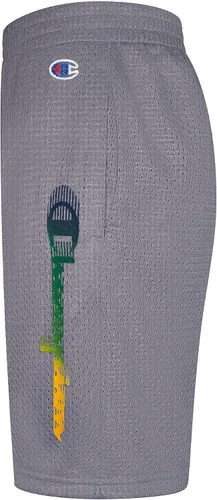Vista 2 de Champion Pantalones cortos de malla Quick Script para niño (niños grandes)