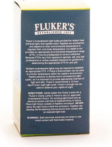 Vista 3 de Fluker's Bombilla azul incandescente para reptiles y anfibios, 100 vatios