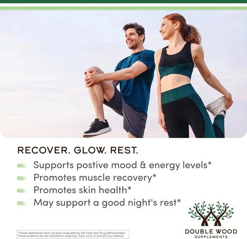 Vista 3 de Cloruro de Magnesio (Magnesium Chloride) - 180 cápsulas, 1,000 mg por porción, apoya la salud digestiva y ósea - Sin OMG y sin gluten de Double Wood