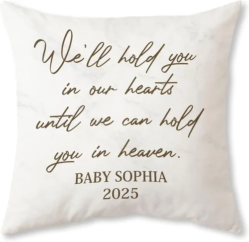 Vista 10 de Hyturtle Almohada conmemorativa personalizada para bebé (bebé conmemorativo 1)