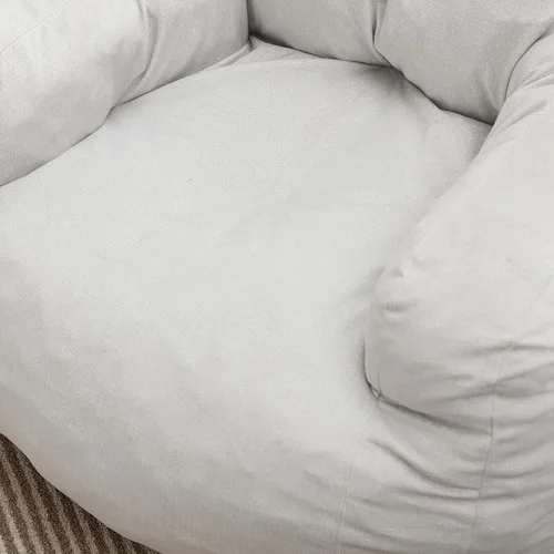 Vista 8 de Antetek Sillas puff para adultos y niños, moderna silla decorativa de tela de terciopelo ultra suave para sala de estar, dormitorio, apartamento