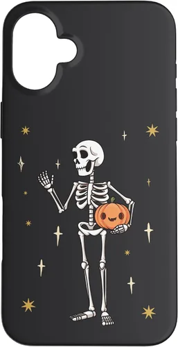 Vista 21 de Funda divertida de Halloween con diseño de esqueleto para iPhone 11