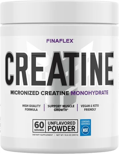 Vista 10 de FINAFLEX Creatina pura, sin sabor, 5.3 onzas, promueve la fuerza muscular, el tamaño y el rendimiento, monohidrato de creatina micronizado 100%