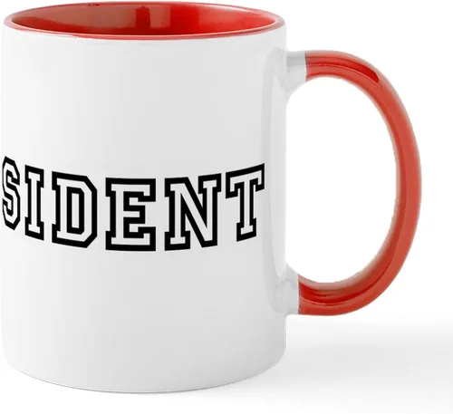 Vista 28 de CafePress MR. PRESIDENT - Taza de café de cerámica (11.0 fl oz)