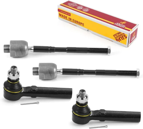 Vista 76 de Metrix Premium Chassis Parts - Kit de 4 piezas de extremos de barra de acoplamiento frontal exterior e interior compatible con Nissan Pathfinder