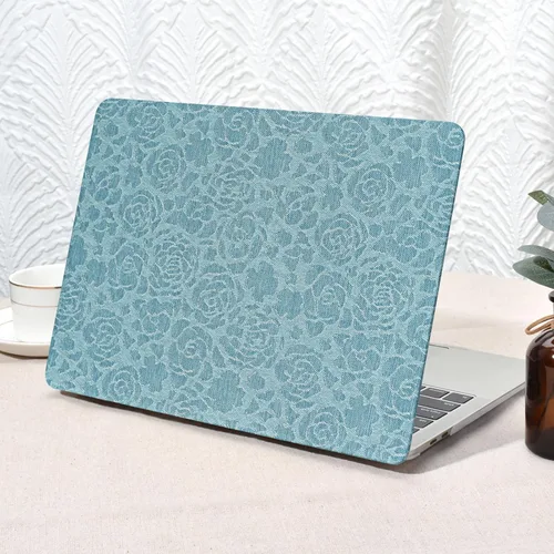 Vista 12 de Seorsok Funda compatible con MacBook Air de 15 pulgadas versión 2026 2025-2023 M5 A3448 M4 A3241 M3 A3114 M2 A2941 Touch ID, funda rígida de piel