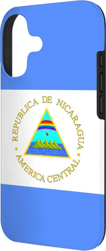 Vista 2 de Funda para iPhone 17 inspirada en el escudo de armas de Nicaragua