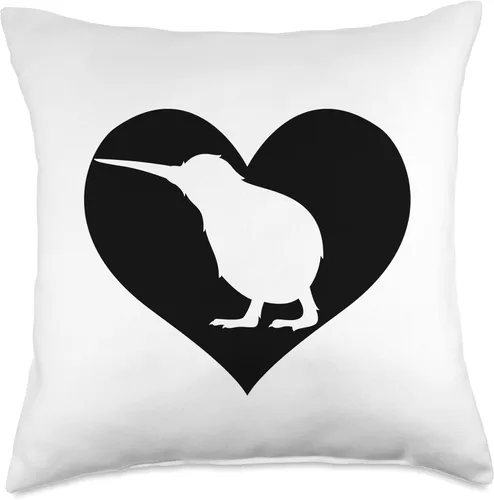 Vista 4 de Designs für Kiwi Vogel Fans Nueva Zelanda Kiwi Bird - Almohada (16 x 16 pulgadas), multicolor