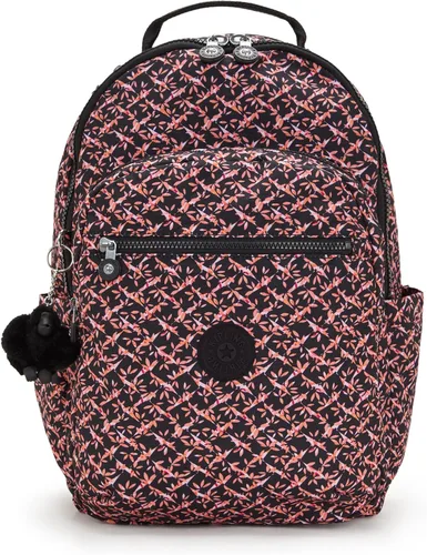 Vista 35 de Mochila Kipling Seoul extra grande para laptop de 17", Grande True Blue Tonal 2