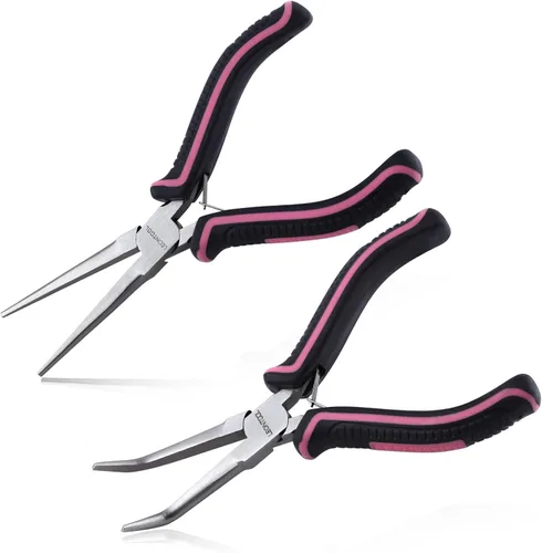 Vista 18 de Mini alicates de corte diagonal de 4 pulgadas, cortadores laterales con resorte Mini Diagonal Wire Cutters, for Jewelry Making, Artificial