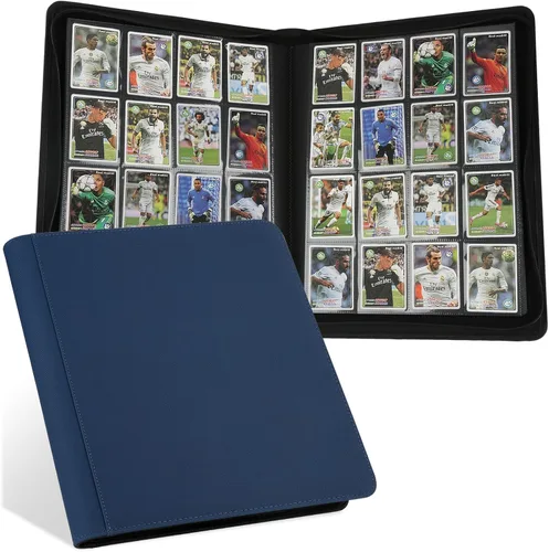 Vista 7 de GERMUN Carpeta de tarjetas coleccionables con 12 bolsillos, 720 bolsillos, carpeta de colección de tarjetas, carpeta de álbum de tarjetas para MTG