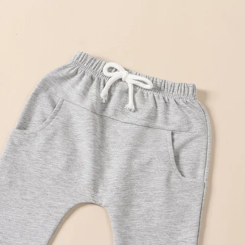 Vista 7 de Conjunto de ropa de Navidad para bebé, niño y niña, camisas largas, sudadera de Papá Noel, otoño mi primera Navidad