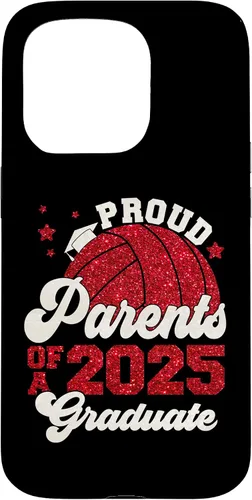 Vista 14 de iPhone 16 Parents of a 2025 Graduate Senior Graduation Volleyball Case