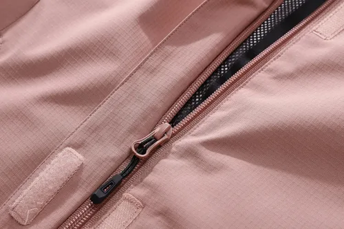 Vista 2 de OTU: Chaqueta impermeable para mujer, ligera, impermeable con capucha para senderismo, viajes al exterior.