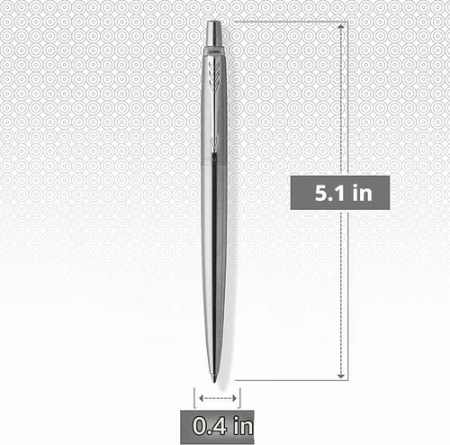 Vista 7 de Parker Bolígrafo CT de acero inoxidable Jotter, paquete de ampolla