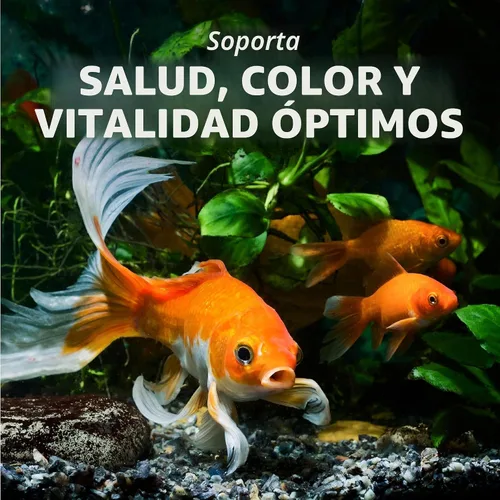 Vista 9 de Tetra Goldfish Flakes, dieta nutricionalmente equilibrada para peces de acuario, copos enriquecidos con vitamina C, 0.42 onzas