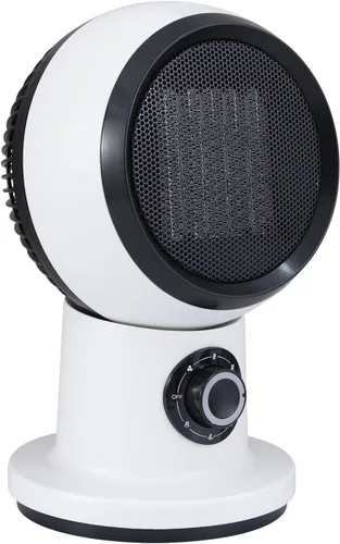 Vista 9 de Simple Deluxe Calentador de espacio portátil, calentador de cama y manta para interiores, calentamiento rápido de 3 segundos de 1200 W, soplador