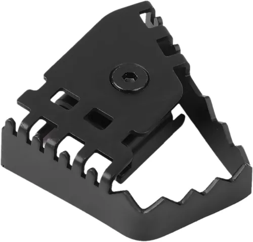 Vista 8 de Acouto Pedales de extensión de freno trasero para motocicleta, pedal de palanca de freno trasero ancho de acero inoxidable, extensor de almohadilla