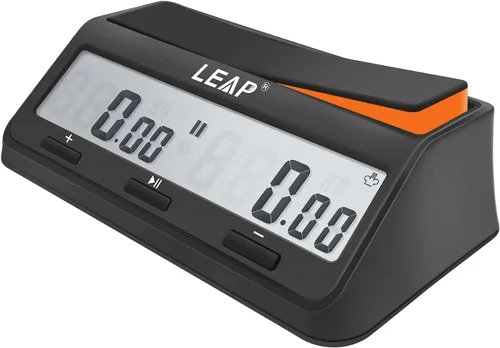 Vista 9 de LEAP 9921 - Reloj de ajedrez con gran pantalla, programa actualizado Byo-yomi, retraso y bonus