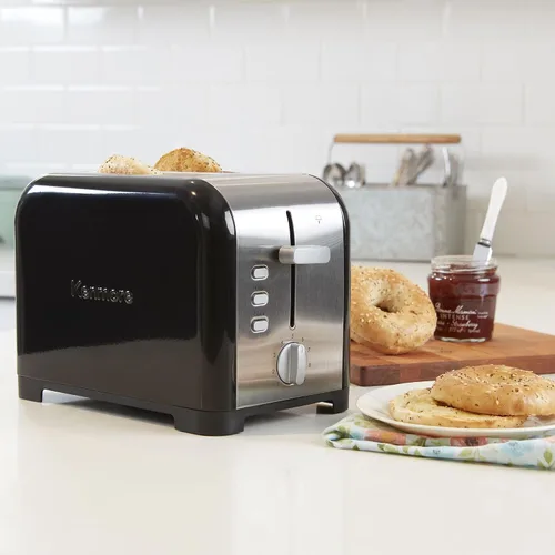 Vista 2 de Kenmore 40600 Tostadora de 2 rebanadas en negro