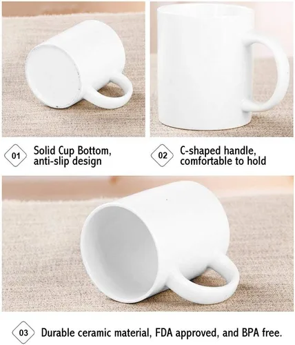 Vista 7 de InterestPrint Taza de café personalizada para papá con nombres de los niños, taza de Feliz Navidad de tus hijos pequeños favoritos, regalo