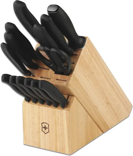 Vista 4 de Victorinox Fibrox Pro Juego de Cuchillería de 7 Piezas con Bloque