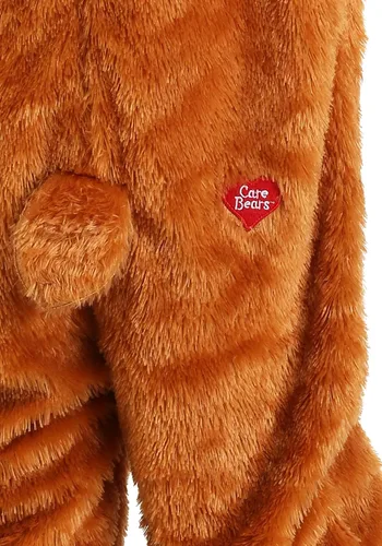 Vista 4 de Care Bears - Disfraz clásico de oso tierno para adultos, Marrón