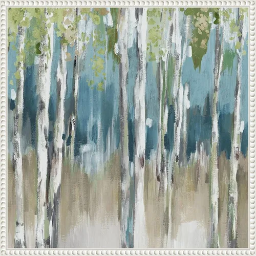 Vista 17 de Amanti Art Lienzo enmarcado para pared, 16 x 16 pulgadas, Lost Within by Lera, lienzo enmarcado para pared, obras de arte de paisajes, decoración