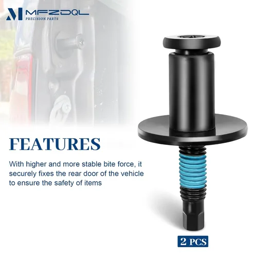 Vista 3 de Kit de pernos de bloqueo del pestillo trasero del portón trasero 1L3Z-99404A42-AA compatible con Ford F150 F250 F350 F450 F550 Super Duty Explorer