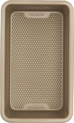 Vista 8 de GoodCook BestBake - Molde para pan de acero al carbono texturizado antiadherente, 9 x 5 pulgadas, bronce