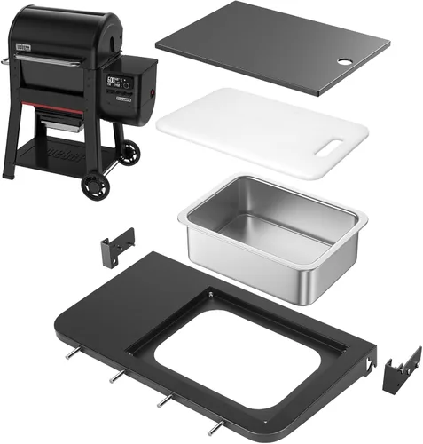 Vista 20 de Utheer Estante frontal plegable para ahumador Pit Boss PBV4NX, mesa