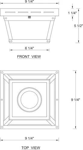 Vista 5 de Lámpara de techo con sensor de movimiento de 2 luces, luz empotrada para exteriores, luces de porche, montaje en techo negro con vidrio texturizado