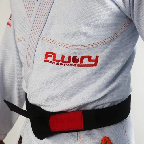 Vista 4 de FLUORY Ligero BJJ Gi, uniforme brasileño Jiu Jitsu para hombres y mujeres