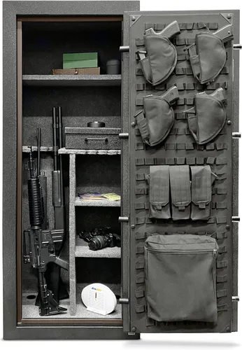 Vista 2 de Stealth EGS23 - Caja fuerte para armas Essential 23 con protección contra incendios de 30 minutos aprobada por el Departamento de Justicia y 23