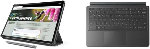 Vista 11 de Lenovo Idea Tab Plus AI Android Tablet, pantalla táctil QHD+ de 12.1 pulgadas, 2.5K QHD+, MediaTek Dimensity 6400, almacenamiento de 128 GB +