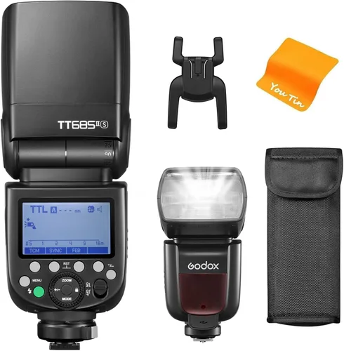 Vista 10 de Godox TT685II-C TTL Flash de cámara para Canon, con sistema 2.4G X, HSS